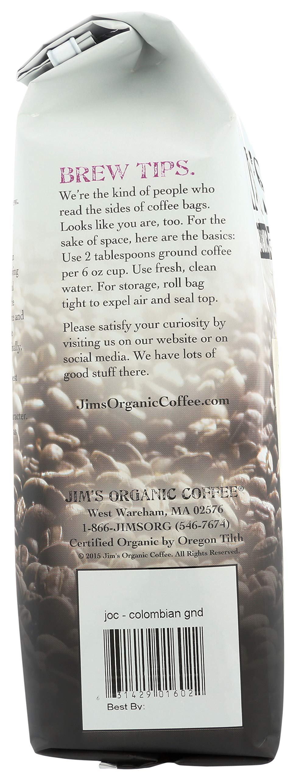 JIMS OR COFFEE GRND COL