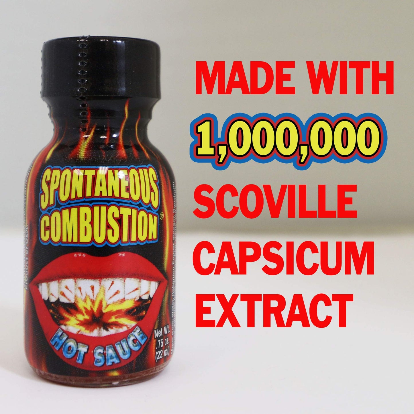 Xtreme Heat Hot Sauce Bottles Gourmet Gift Set Travel Size - 4 Pack - Try if you dare! - Perfect Gourmet Christmas Gifts for the Hot Sauce Fan