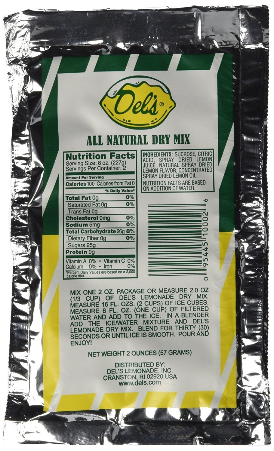 Del's All Natural Lemonade - 30 pack
