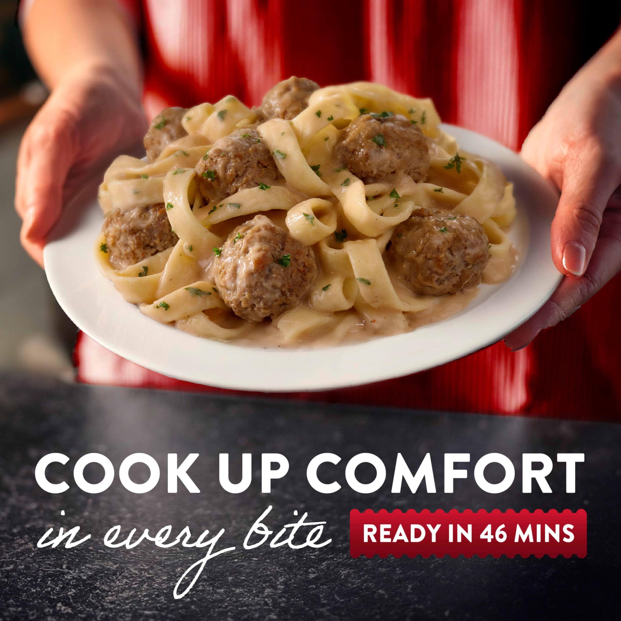 Stouffer's Swedish Meatballs, Single Serve, Frozen Pasta, Single Frozen Meals