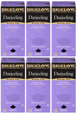 Bigelow Darjeeling Blend Tea 28-Count Boxes (Pack of 6) Full Caffeine Premium Black Tea Bold and Antioxidant-Rich Full Caffeine Black Tea in