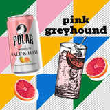 POLAR Half and Half (Grapefruit & Lemon) - 24pk 7.5oz Cans | Perfect Blend of Refreshing Citrus | Versatile Mixer for Cocktails and Mocktails
