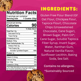 Whoa Dough Ready to Bake Cookie Dough Chocolate Chip - Certified Non-GMO, Kosher, Gluten Free - Plant-Based Snack Dough Made with Real Ingredients - 6 Pack
