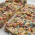 Rainbow Crunch White Bark - Gourmet Candy Snack with Crunchy Cereal | Handmade Chocolate Dessert | Colorful Birthday Gift Treat for Kids & Adults (2