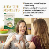 DelighTeas Stomach & Liver Tea | Ayurvedic Herbal Blend for Digestion | Organic Milk Thistle, Fennel, Ginger, Peppermint & Licorice | Vegan