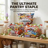 Candyman 15-Pound Bulk Chocolate Candy Variety Pack, Individually Wrapped