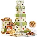 Broadway Basketeers gift basket with Sweet & Savory Treats, Thank You Gift for Memorial Day, Mom, Birthdays, Holidays & Celebrations, Kosher