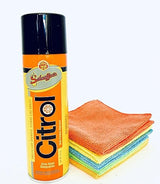 Schaeffer's Citrol 266 16oz Aerosol Multi-Purpose Degreaser Cleaner + 5 microfiber cloths