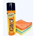 Schaeffer's Citrol 266 16oz Aerosol Multi-Purpose Degreaser Cleaner + 5 microfiber cloths