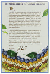 Two Moms Organic Granola Bars, Blueberry, 8 Ounce