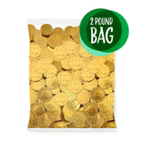 Chocolate Coins | 2 Pound Bag | Gold Coins Chocolate | Individually Wrapped Pirate Coin Candy | Bulk Gold Candy for Goodie Bags, Parties & Holiday