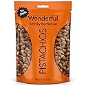 Wonderful Pistachios No Shells, Smoky Barbecue Flavored Nuts, 11 Ounce Resealable Bag, Protein Snacks, Gluten Free, Healthy Food