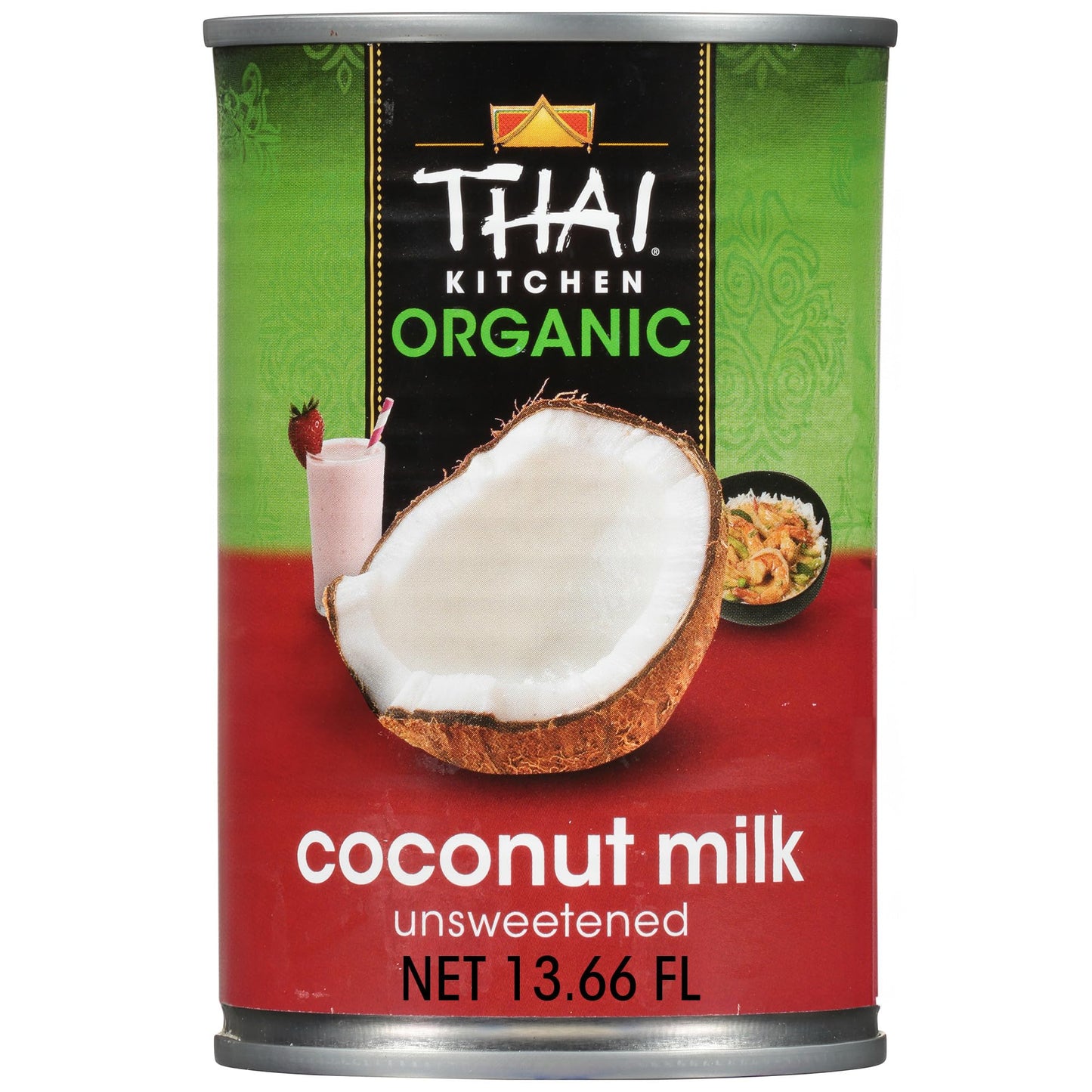 Thai Kitchen Organic Unsweetened Coconut Milk, 13.66 fl oz