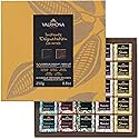 Valrhona Gourmet Assorted Chocolate Gift Box, 50 Dark & Milk French Chocolate squares - Tulakalum 75%, Guanaja 70%, Manjari 64%, Bahibé 46% and Jivara