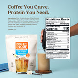Bulletproof Iced Protein Coffee, Vanilla, 12g Whey Protein + MCT Oil, 170mg Caffeine, Instant Coffee from Real Beans, Tested for Toxins, No Artificial