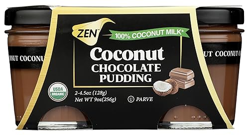 Zen Organic Chocolate Coconut Pudding, 9 OZ