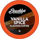 Brooklyn Beans Roastery Vanilla Spice Flavored Coffee Pods - Compatible with Keurig K Cup Brewers Including 2.0 Machines, 40 Count