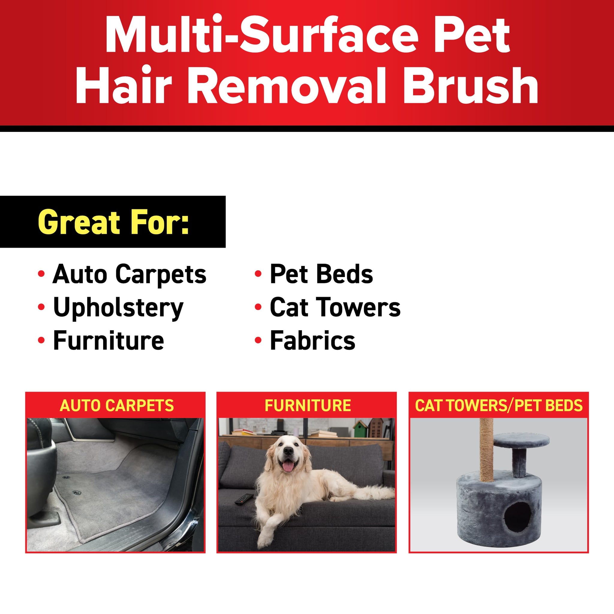 Fur Shark - Multi-Edge Pet Hair Remover
