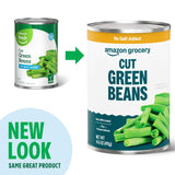 Amazon Grocery, Cut Green Beans, No Salt Added, 14.5 Oz (Previously Amazon Fresh, Packaging May Vary)
