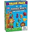 Minecraft Fruit Flavored Snacks, Fat Free and Gluten Free Snacks, 17.6 oz (22 Pouches)