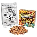 Granny’s Confections Pecan Brittle - 16 oz (454g) Premium Gourmet Candy - The Gift to Give.