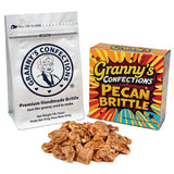 Granny’s Confections Pecan Brittle - 16 oz (454g) Premium Gourmet Candy - The Gift to Give.