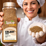 iSpice | Celery Seed Whole | Bulk Size | Gourmet Spice | Kosher (16 Ounce)