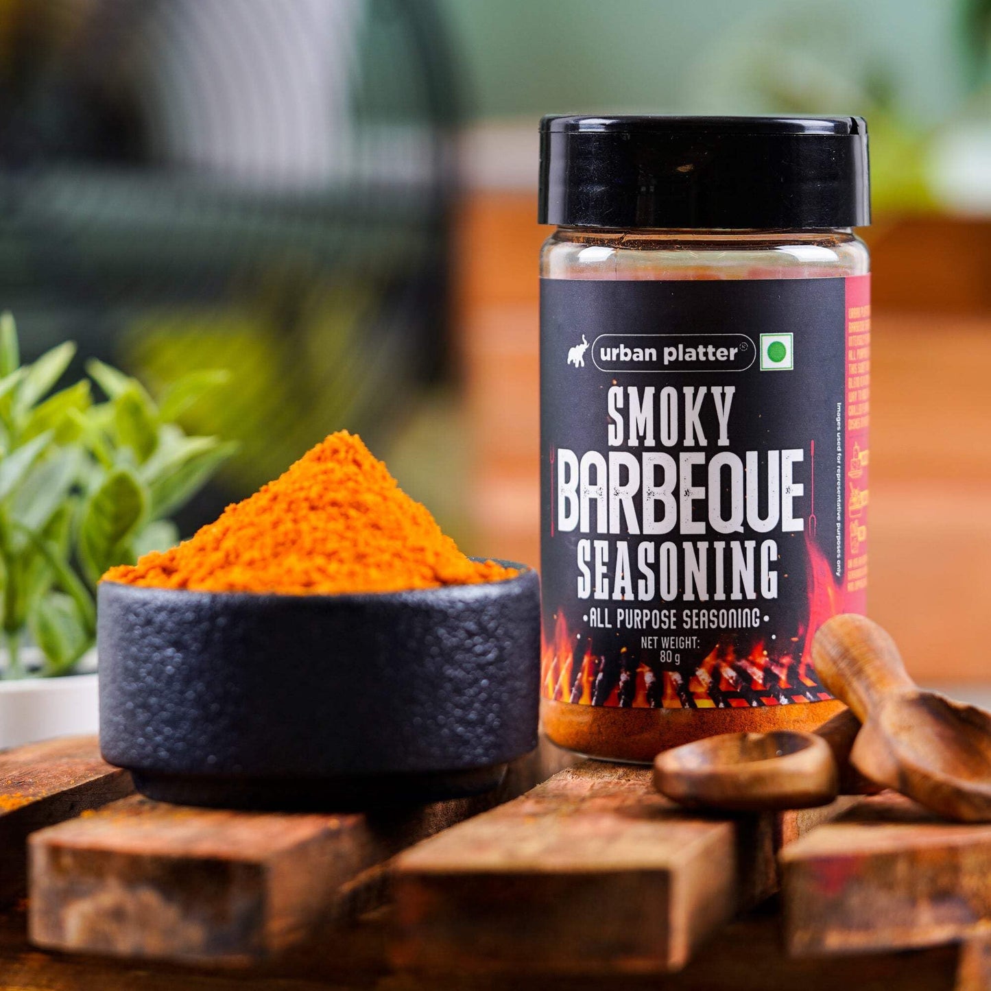 Urban Platter Smoky BBQ Sauce Mix, 150g [All Natural & Classic Hickory Flavour]