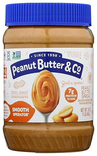 All Natural Peanut Butter & Co. Smooth Operator Net Wt. 16 Oz (1LB) 454g