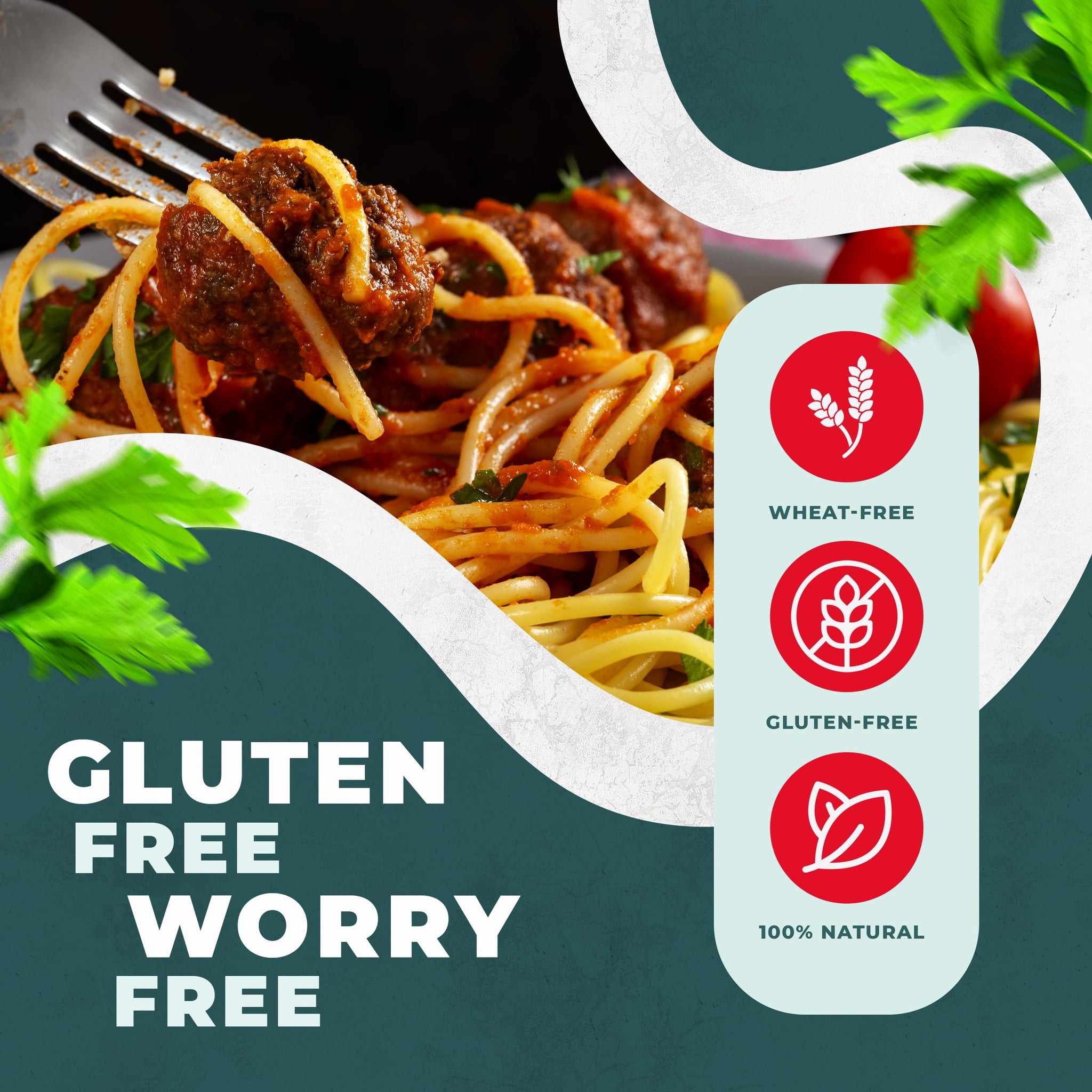 FIFY'S GLUTEN-FREE Teff Spaghetti Pasta - All Natural, Nutrient-Rich Gluten Free Spaghetti with Ancient Grain Teff and Rice Flour - Made in Italy