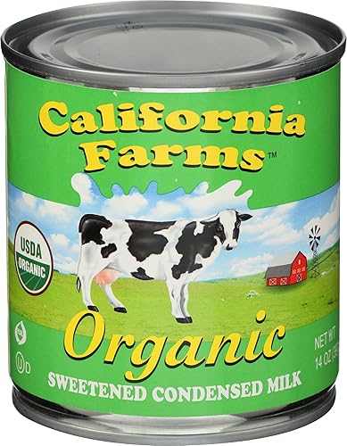 California Farms, Organic Condensed Sweetened Milk, 14 Ounce