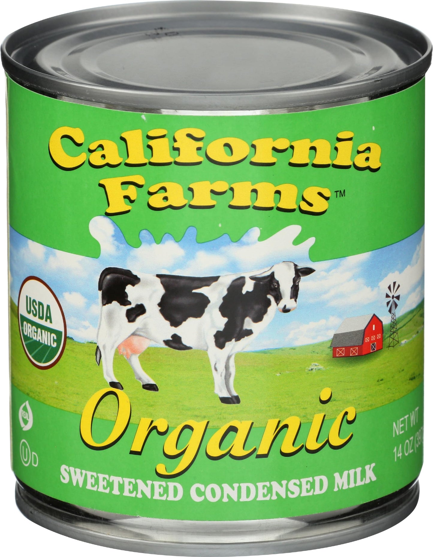 California Farms, Organic Condensed Sweetened Milk, 14 Ounce