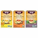 Yogi Tea Immune Support Tea Variety Pack - 16 Bags per Pack (3 Packs) - Immunity Support Sampler Set - Sweet Lemon Everyday Immune, Honey Chai