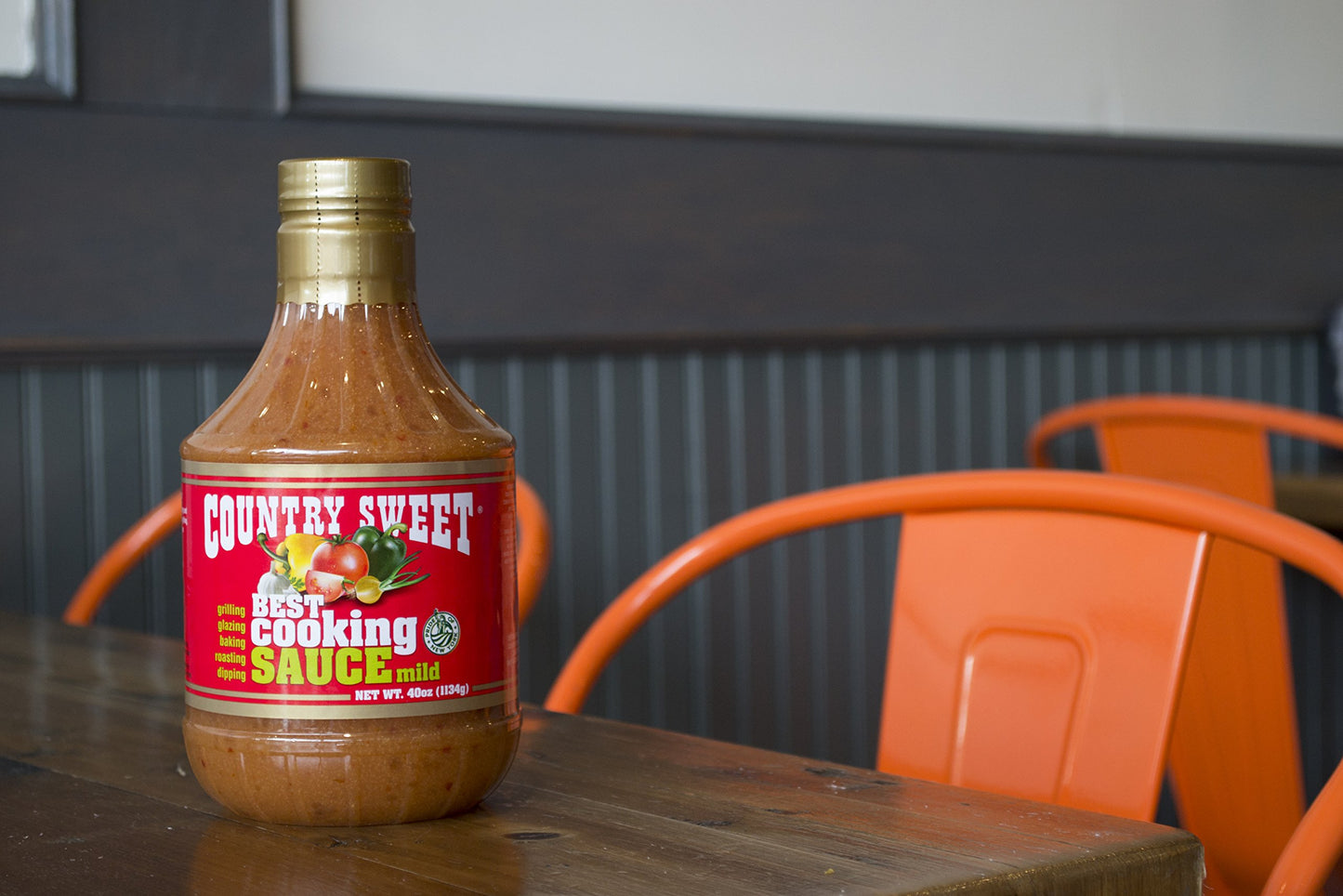 Country Sweet Sauce - Premium Cooking and Finishing Sauce (Mild, 40 ounces)