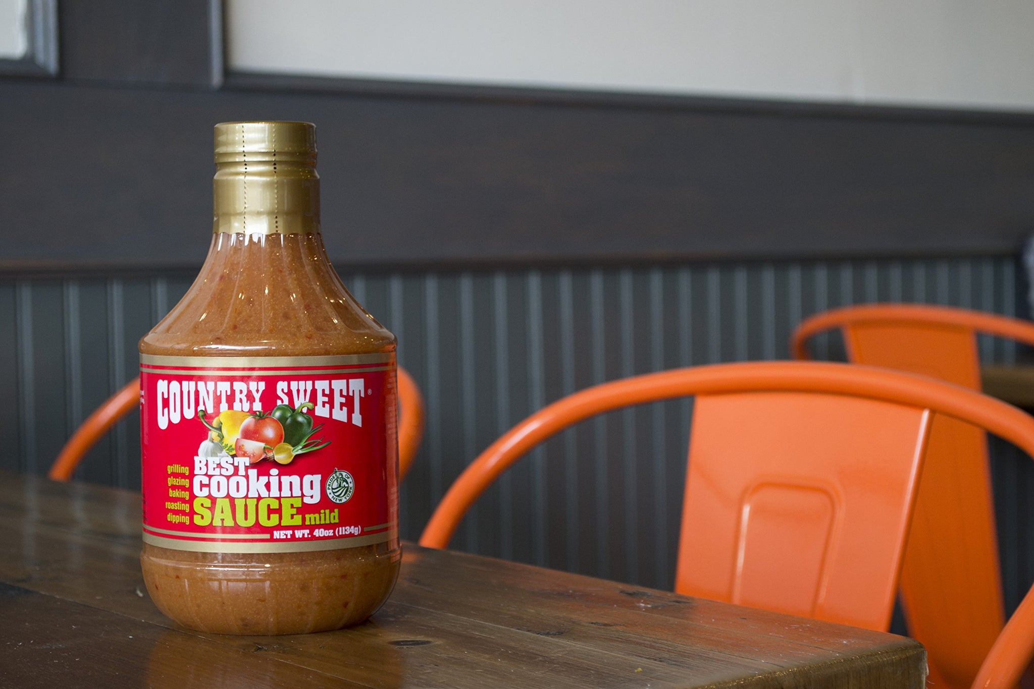 Country Sweet Sauce - Premium Cooking and Finishing Sauce (Mild, 40 ounces)