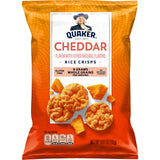 Quaker Rice Crisps, 4 Flavor Sweet and Savory Variety Mix, 15 count