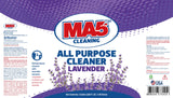 MA5x All Purpose Cleaner, Lavender, 1 Gallon | Multipurpose Cleaner with Lavender Extracts