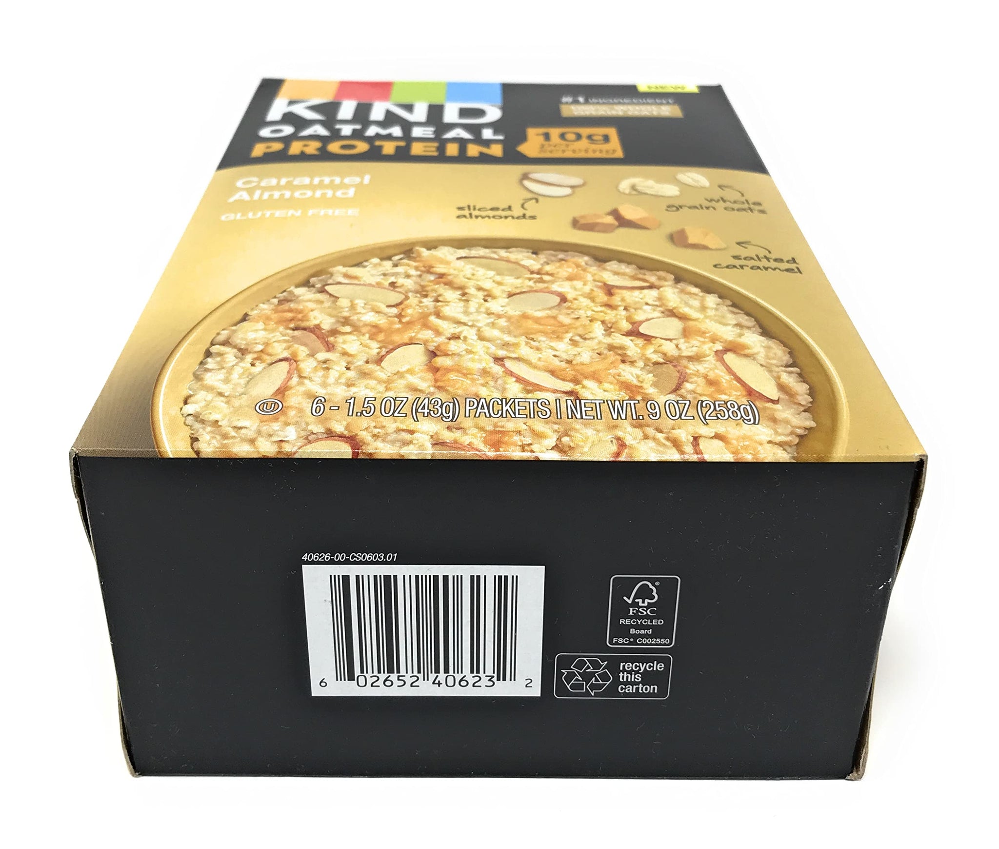 KIND Caramel Almond Protein Oatmeal, 9 OZ