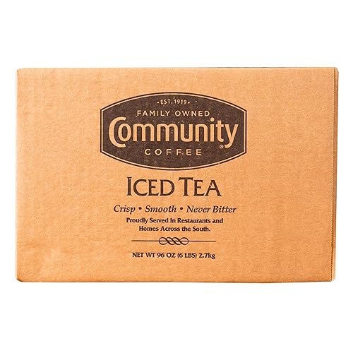 Community Coffee Pre-Measured Iced Tea Filter Packs for 3 Gallon Commercial Urns, 24 Count (Pack of 1)