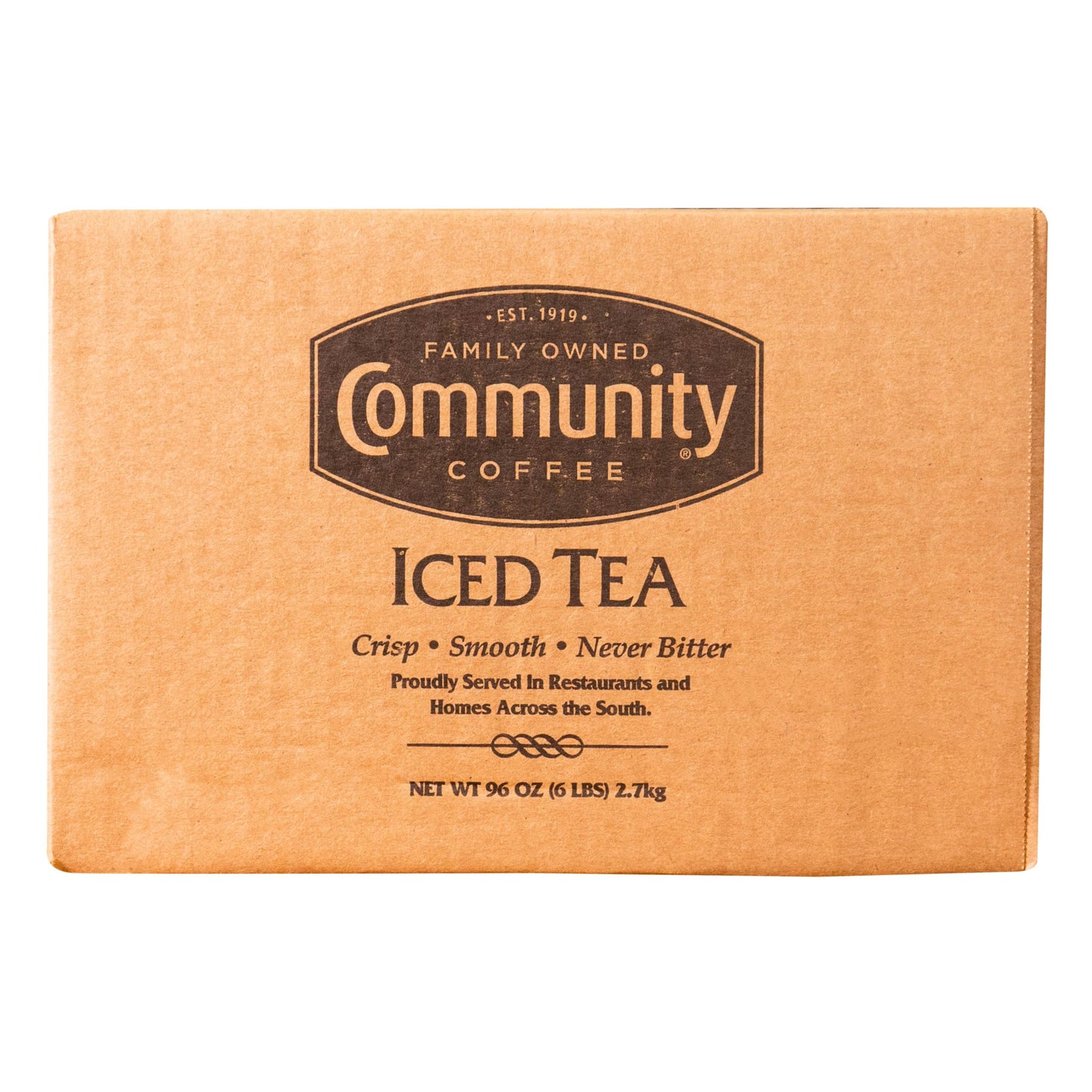 Community Coffee Pre-Measured Iced Tea Filter Packs for 3 Gallon Commercial Urns, 24 Count (Pack of 1)