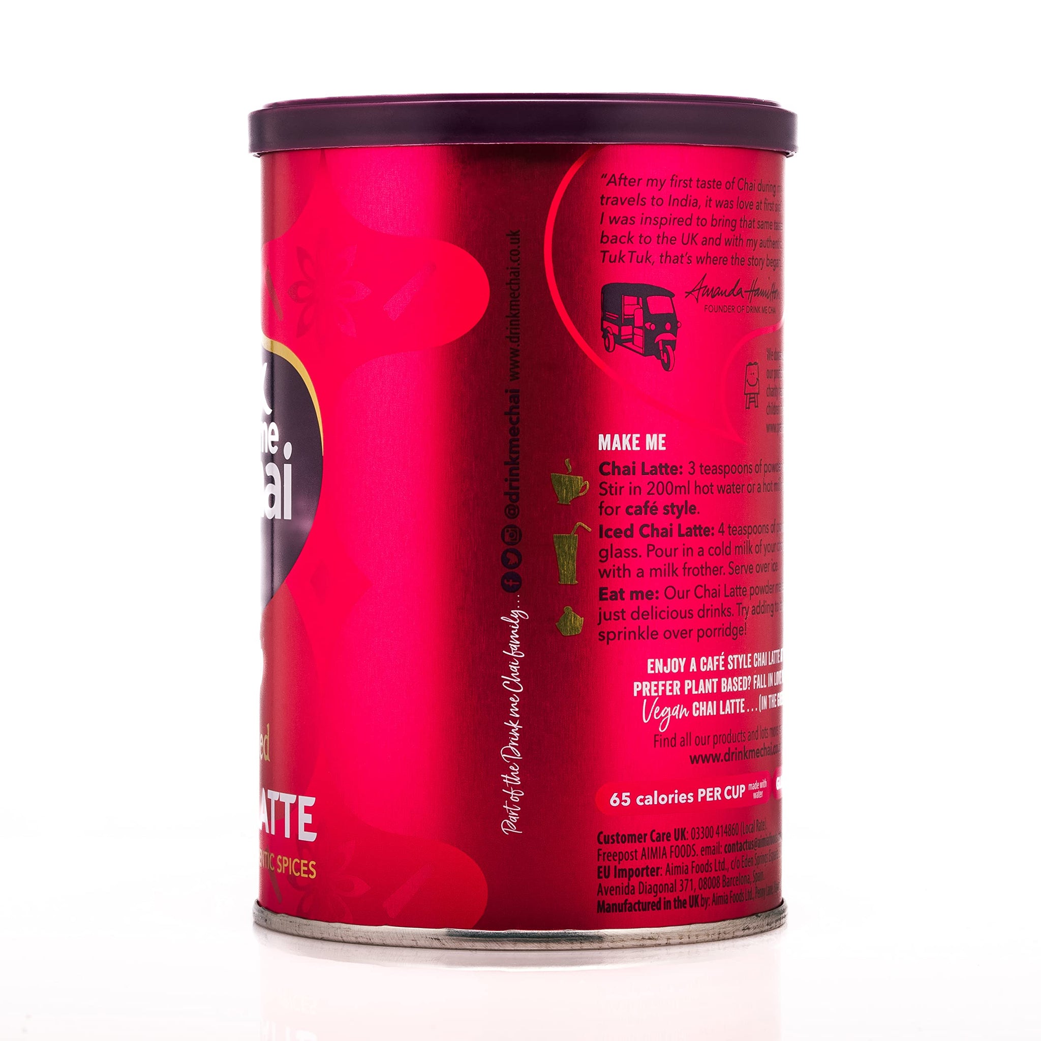 Drink Me Spiced Chai Latte (250g) - Pack of 6