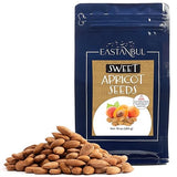 Eastanbul Apricot Seeds, Sweet Apricot Kernels 10oz, Natural Raw Dried Seeds, Semillas Albaricoque, Almondy from Turkey, Vegan, Gluten Free, Non GMO