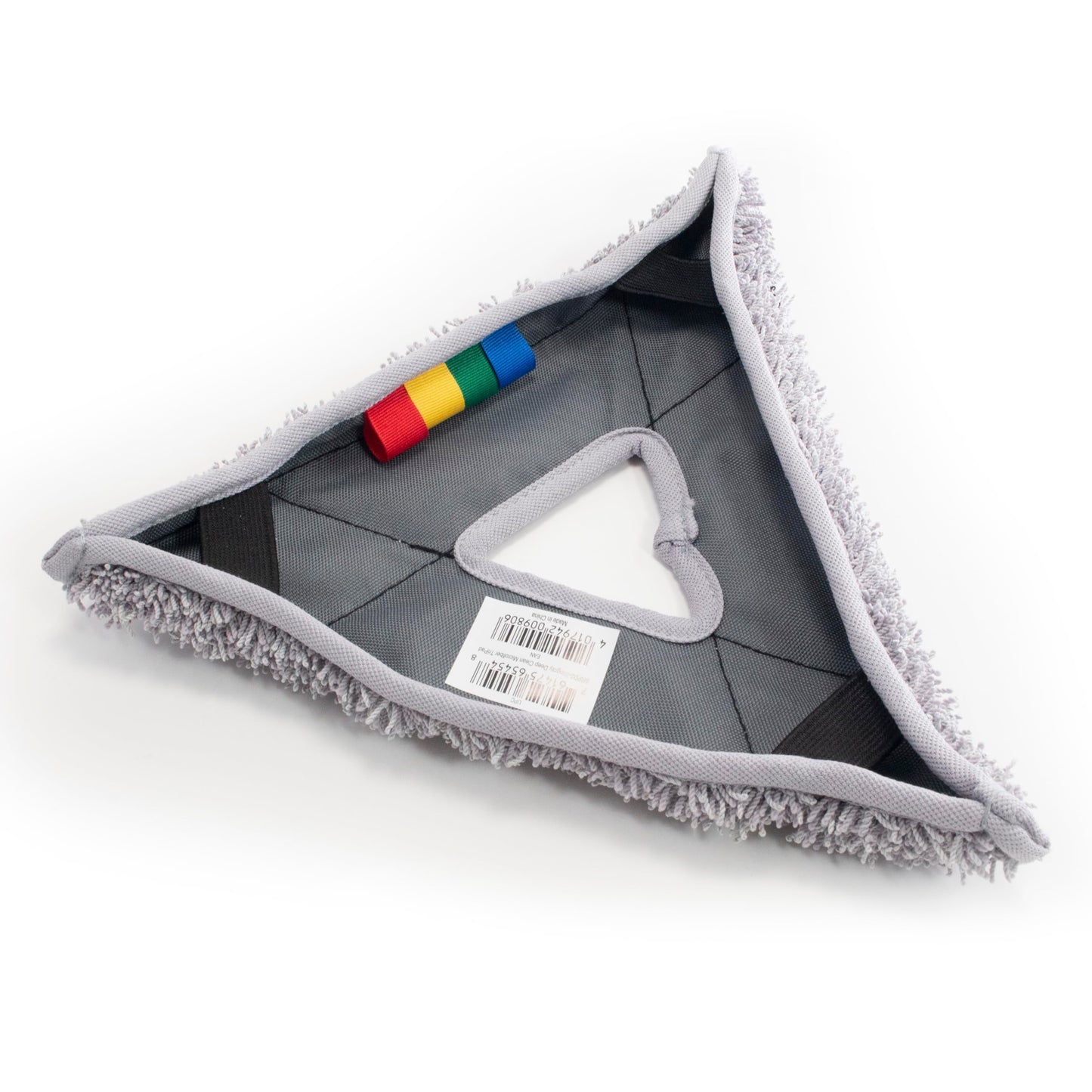 Unger Commercial Stingray Glass Washing Pads - Triangular Microfiber Pads for Efficient Indoor Window Cleaning SRPD2
