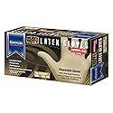 Premium Guard - 9Mil, Heavy Duty Disposable Latex Gloves, Powder Free, 100 gloves per Box, Size - XL