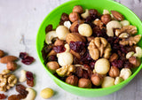 The Magnificent Seven Raw Organic Nuts and Berries Mix, 4 Pounds - Almonds, Cashews, Hazelnuts, Macadamias, Walnuts, Cranberries, Raisins, Non-GMO
