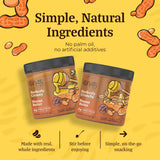 B'Nutty Sweet & Salty Peanut Butter | Simply Irresistible Salted Caramel & Pretzel Peanut Butter | Wholesome, Crunchy & Creamy, High Protein, Gluten