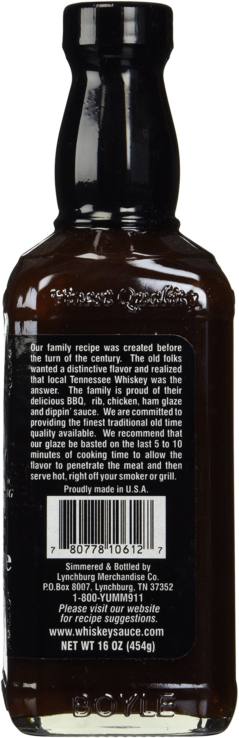 Historic Lynchburg Tennessee Whiskey Swineapple Rib Glaze & Dippin' Sauce