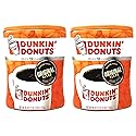 Dunkin Donuts Original Blend Ground Coffee - 90 oz Total - 45 oz Per Canister - Pack of 2 Canisters of Dunkin Donuts Ground Coffee - 100% Arabica