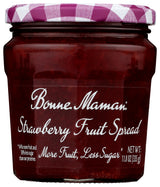 Bonne Maman, Fruit Spread Strawberry More Fruit Less Sugar, 11.8 Ounce