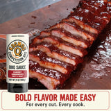 Kosmos Q New Cherry Habanero BBQ Sauce, Sweet & Spicy Barbecue Sauce with Tart Cherries & Habanero Heat for Ribs, Pork, Chicken, & Brisket, BBQ Glaze